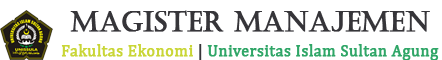 Magister Manajemen Fakultas Ekonomi UNISSULA Logo